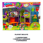 Superzings Playset Adventure 1/ataque Al Laboratorio Secreto