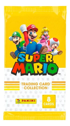 Album Super Mario Panini Edicion Limitada Pack 26 Cartas
