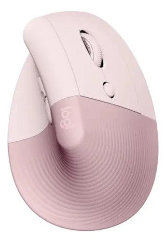 Logitech Lift Vertical Mouse Ergonomic 1000 Dpi Rosado Rosa