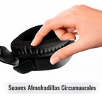 Audifonos Alambricos Hp H220 Gaming Jack 3.5mm Microfono Led Negro