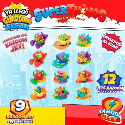 Superthings Guardians Of Kazoom 9 Kazoom Jets +9 Superthings