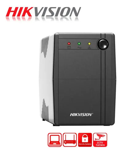 Ups Interactiva Hikvision Back-up Capacidad 1000va/600w 220v Negro