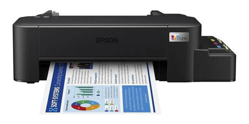 Impresora Simple Función A Color Epson Ecotank L121 Usb 220v Negro