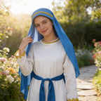 Disfraz Virgen Maria Día Del Libro Cuento Infantil Cosplay Virgen María