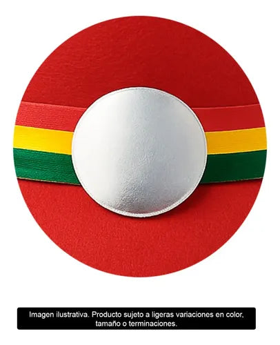 Sombrero Nortino Infantil Deploy Rojo Cierre Ajustable Material Reciclado Estandar Liso