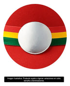 Sombrero Nortino Infantil Deploy Rojo Cierre Ajustable Material Reciclado Estandar Liso