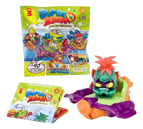 Super Zings Caja 25 Figuras Coleccionables Serie 3