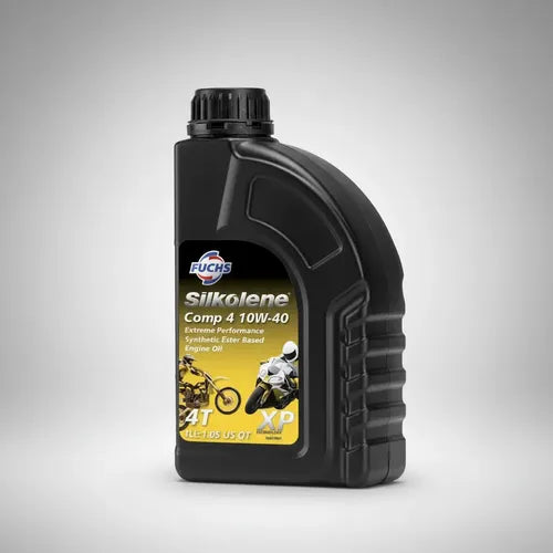 Silkolene Aceite Motor 4t Sintetico 10w-40 Moto - Comp 4 Xp