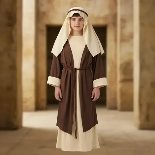 Disfraz San José Día Del Libro Cuentos Infantiles Cosplay Beige