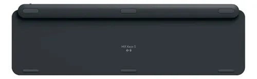 Teclado Inalambrico Logitech Mx Keys S Recargable Usb-c A A Grafito Español Latinoamérica