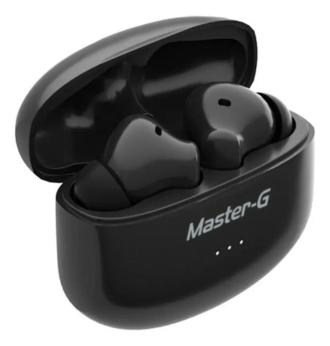 Audifonos Inalambricos Master-g Buds20 Tws Bluetooth V5.3 Negro