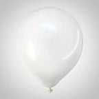 Globo Liso 23cm #9 Bolsa 50uds Los Colores - Cotillon Color Blanco