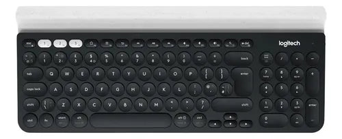 Teclado Inalambrico Logitech K780 Multidispositivos Español Negro/blanco Español Latinoamérica