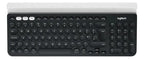 Teclado Inalambrico Logitech K780 Multidispositivos Español Negro/blanco Español Latinoamérica