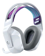Audífonos Gamer Logitech G733 Lightspeed Rgb Inalámbricos Para Pc Y Playstation Blanco