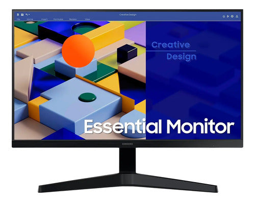 Monitor Samsung Essential S3 27in Fhd Ips 75hz 5ms Freesync Negro