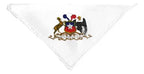 Pañuelo Cueca Estampado Fiestas Patrias Y Danzas Escudo Blanco Escudo