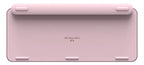 Teclado Inalambrico Logitech Mx Keys Mini Recargable Usb-c Rosado Español España