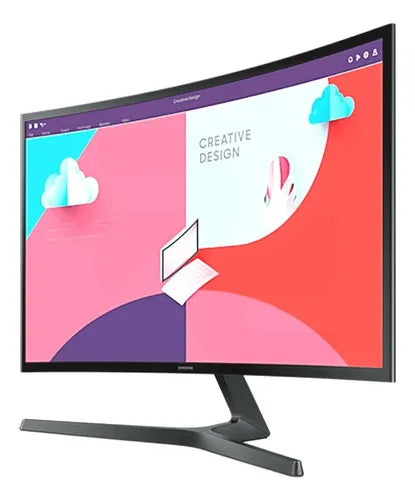 Monitor Curvo Samsung Essential 27in 75hz Fhd Freesync Vesa Negro