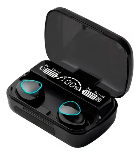 Audifonos Inalambrico M10 Tws Bluetooth Bowman Manos Libres Negro