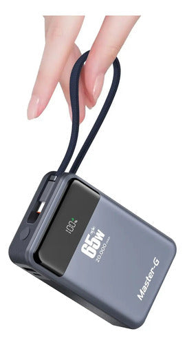 Cargador Portatil Bateria Power Bank Master-g 20.000mah 65w