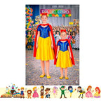 Disfraz Princesa Blanca Nieves Cuento Infantil Dia Del Libro Amarillo