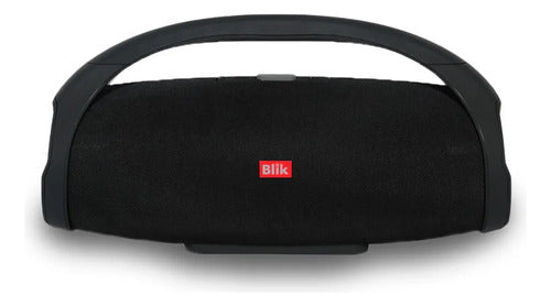 Parlante Portatil Blik Booster2 Bluetooth 5.4 Tws Rms Radio Negro