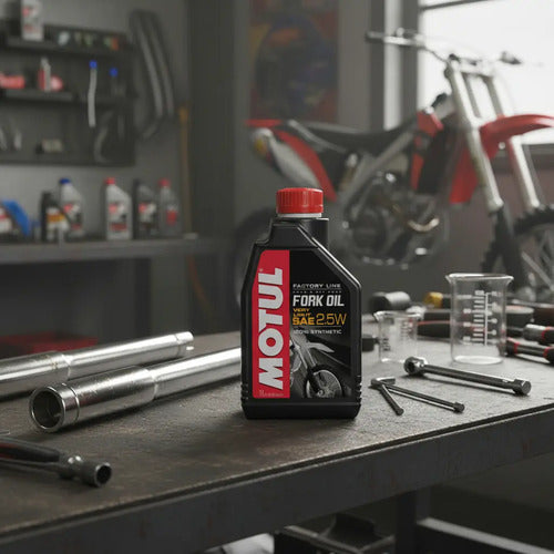 Aceite Motul Fork Oil Factory Line 2.5w 100% Sintético