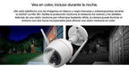 Camara Wifi Ip Ezviz H3c 2k+ Colorvu Exterior Ip67 Microsd Blanco