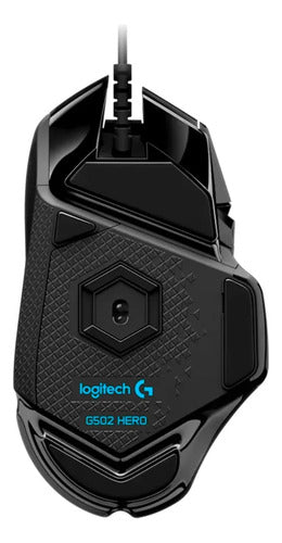Mouse Gamer Logitech G502 Hero 100-25600dpi Rgb 11 Botones Negro