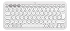 Teclado Logitech Pebble 2 K380s Blanco Español Idioma Español Latinoamérica