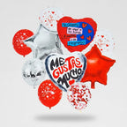 Set 10 Globos Metalizados Me Gustas Much San Valentín Regalo Varios