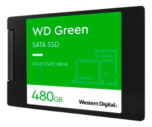 Disco Solido Ssd Interno Wd Green 480gb Sata 6gb/s 545mb/s Verde