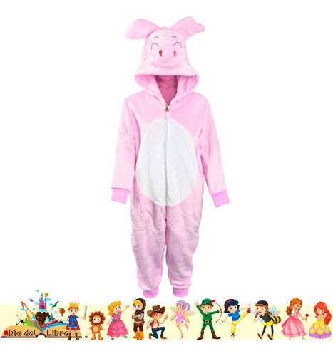 Trajes Disfraces Cuentos Infantiles Dia Del Libro Halloween Chanchito 7-9