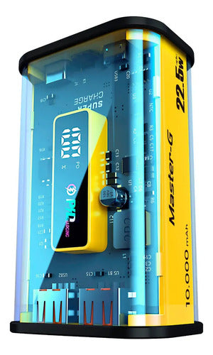 Cargador Portatil Bateria Power Bank Master G 10000mah 22.5w Negro
