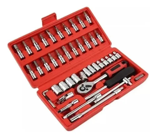 Set Dados 46pcs Juego Herramientas Incluye Chicharra