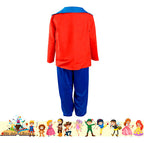 Disfraz Payaso Cuentos Infantiles Dia Del Libro Halloween Colorido