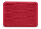 Disco Duro Externo Toshiba 2tb Canvio Advance 2.5in Usb 3.2 Rojo