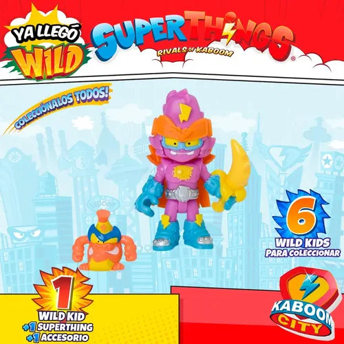 Superthings Wild 1 Kid Kokong + 1 Superthings + 1 Accessorio