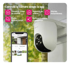 Camara Seguridad Wifi Exterior H8c Pro 2k Deteccion Personas Con Ia Ezviz Blanco