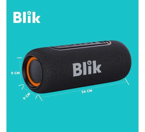 Parlante Bluetooth Blik Live Color Negro