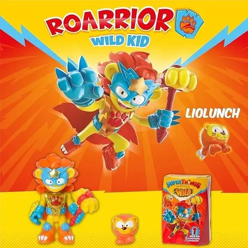 Superthings Wild 1 Kid Roarrior +1 Superthings +1 Accessorio