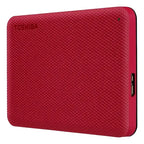 Disco Duro Externo Toshiba 2tb Canvio Advance 2.5in Usb 3.2 Rojo