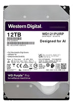 Disco Hdd Interno Western Digital Purple Pro 12tb Vigilancia Púrpura