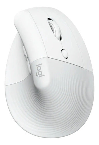 Mouse Vertical Bluetooth Logitech Lift Ergonomico 6 Botones Blanco
