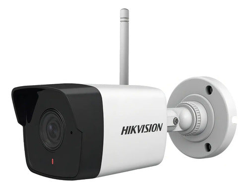 Camara Bala Ip 2mp Hikvision Ir30m Wifi Microno Color Blanco