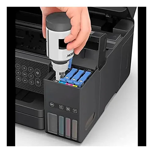 Impresora Multifunción A Color Epson Ecotank L5590 Adf Con Wifi Negro