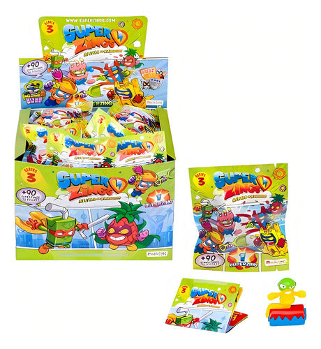 Super Zings Caja 25 Figuras Coleccionables Serie 3