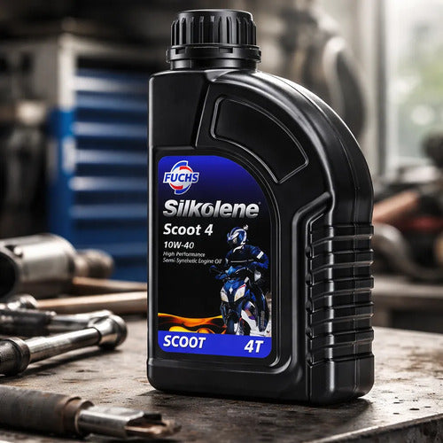 Silkolene Aceite Motor 4t Semi Sintetico 10w-40 - Scoot 4