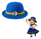 Sombrero Nortino Infantil Azul Deploy Ajustable Material Reciclado Estandar Liso